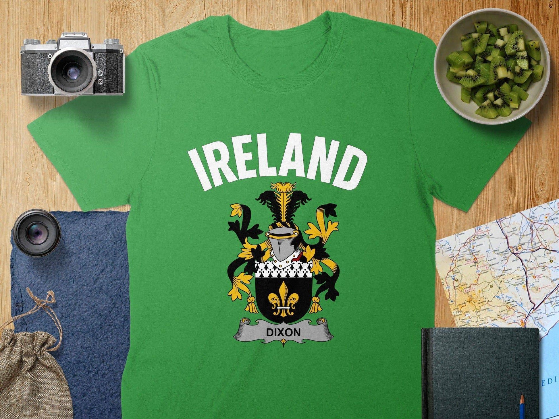 Ireland Dixon Family Crest Graphic T-Shirt product type