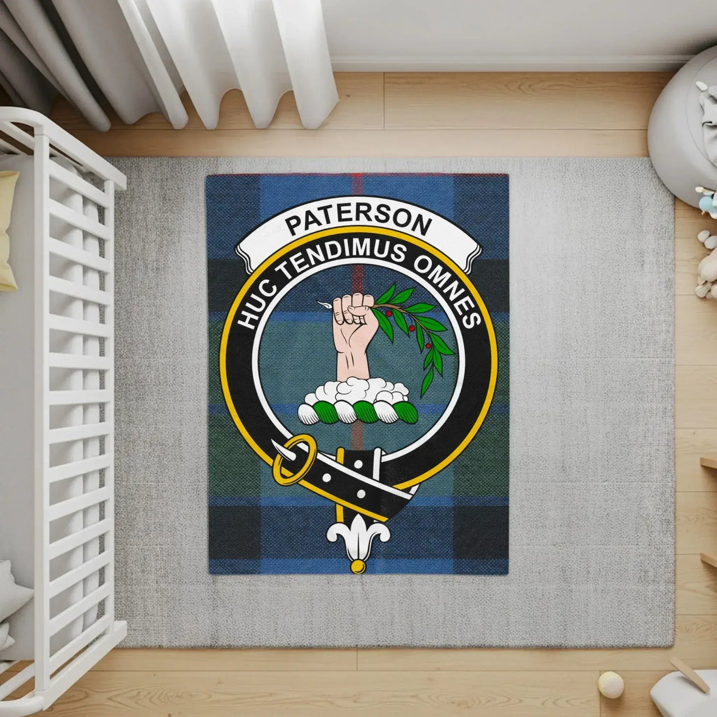 Paterson Huct Tendimus Omnes Baby Nursery Rug product