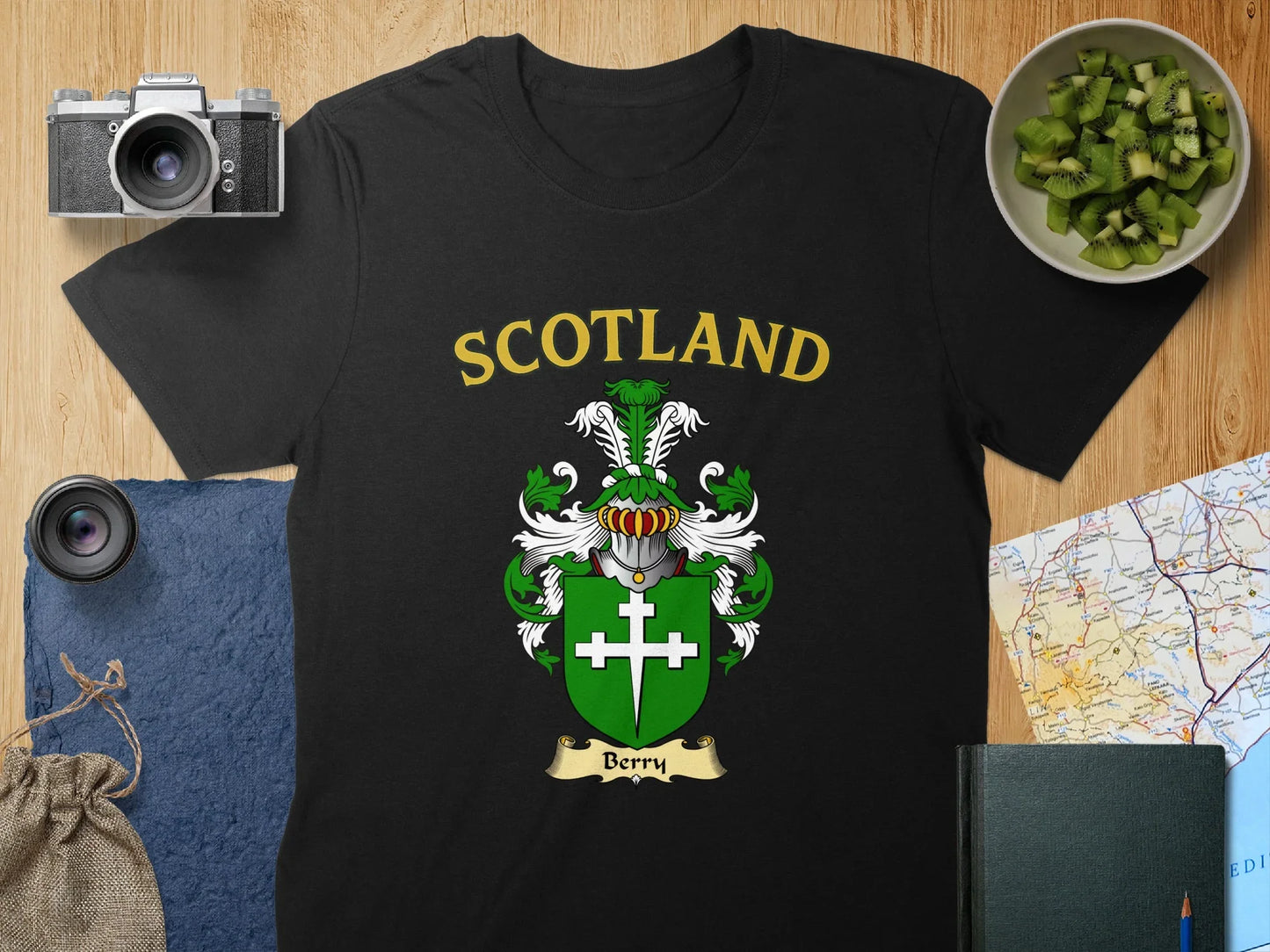 Scotland Berry Crest Emblem Graphic T-shirt product type