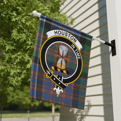 Houston In Time Banner with Plaid Background product