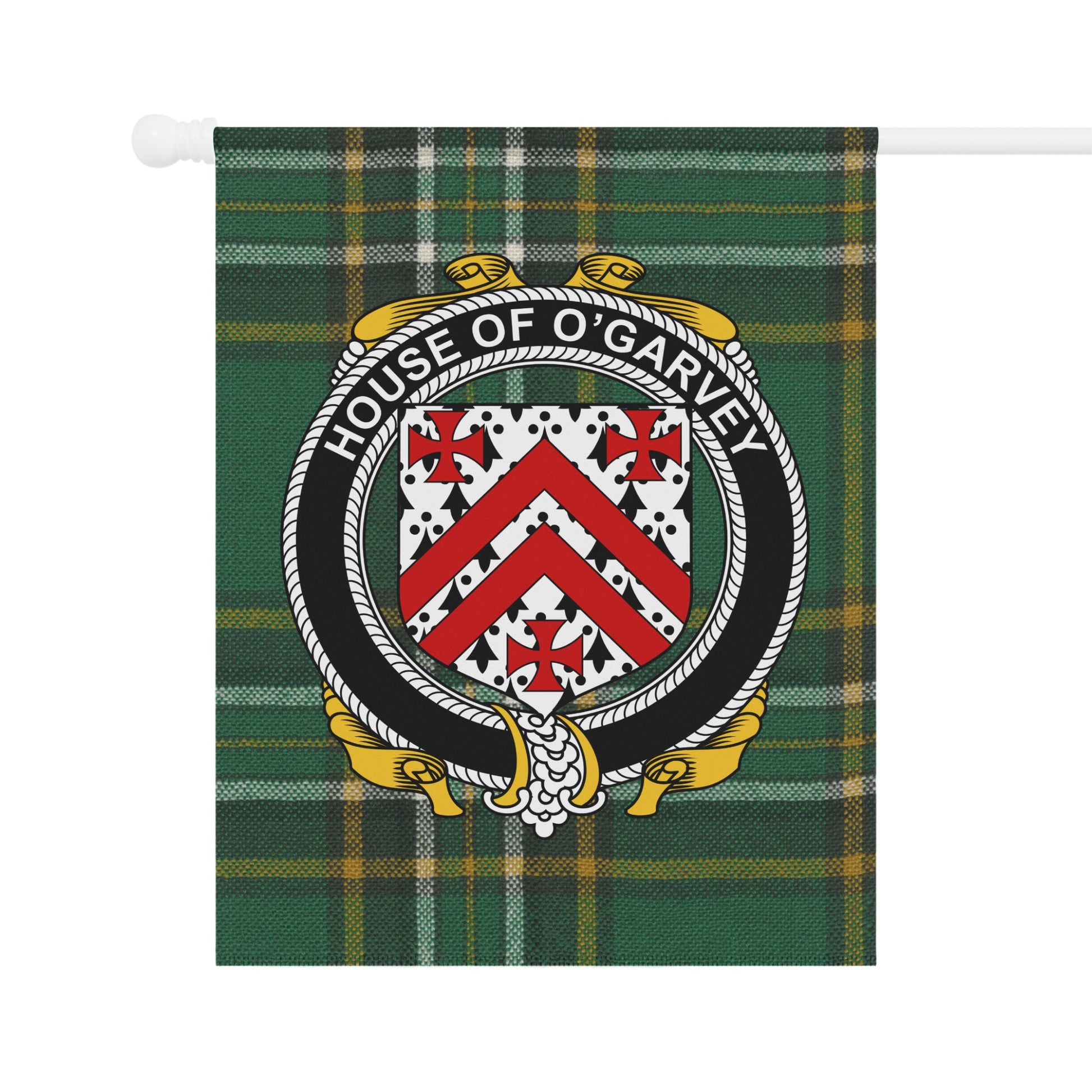 House of O'Garvey Tartan Plaid House Flag product