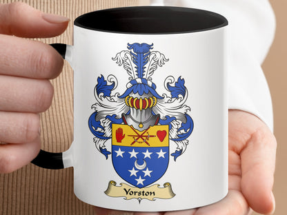 Vorston Scottish Coat of Arms Mug - Living Stone Gifts