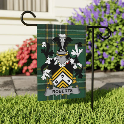 Roberts Custom Family Crest Garden Flag product