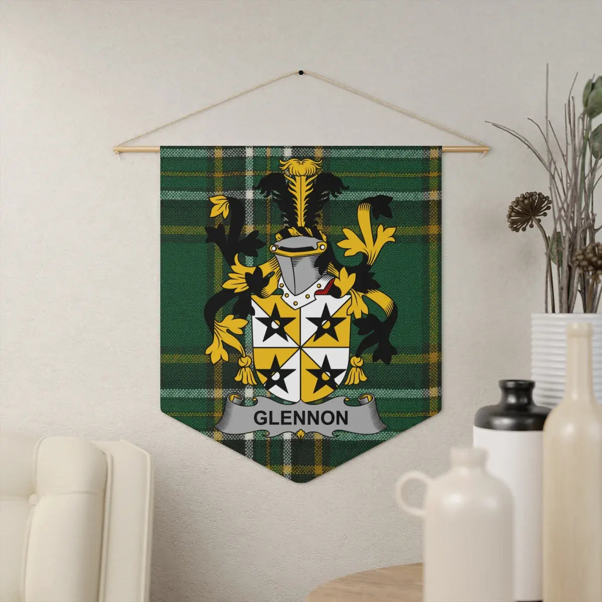 Glennon Family Crest Wall Hanging Decor product type