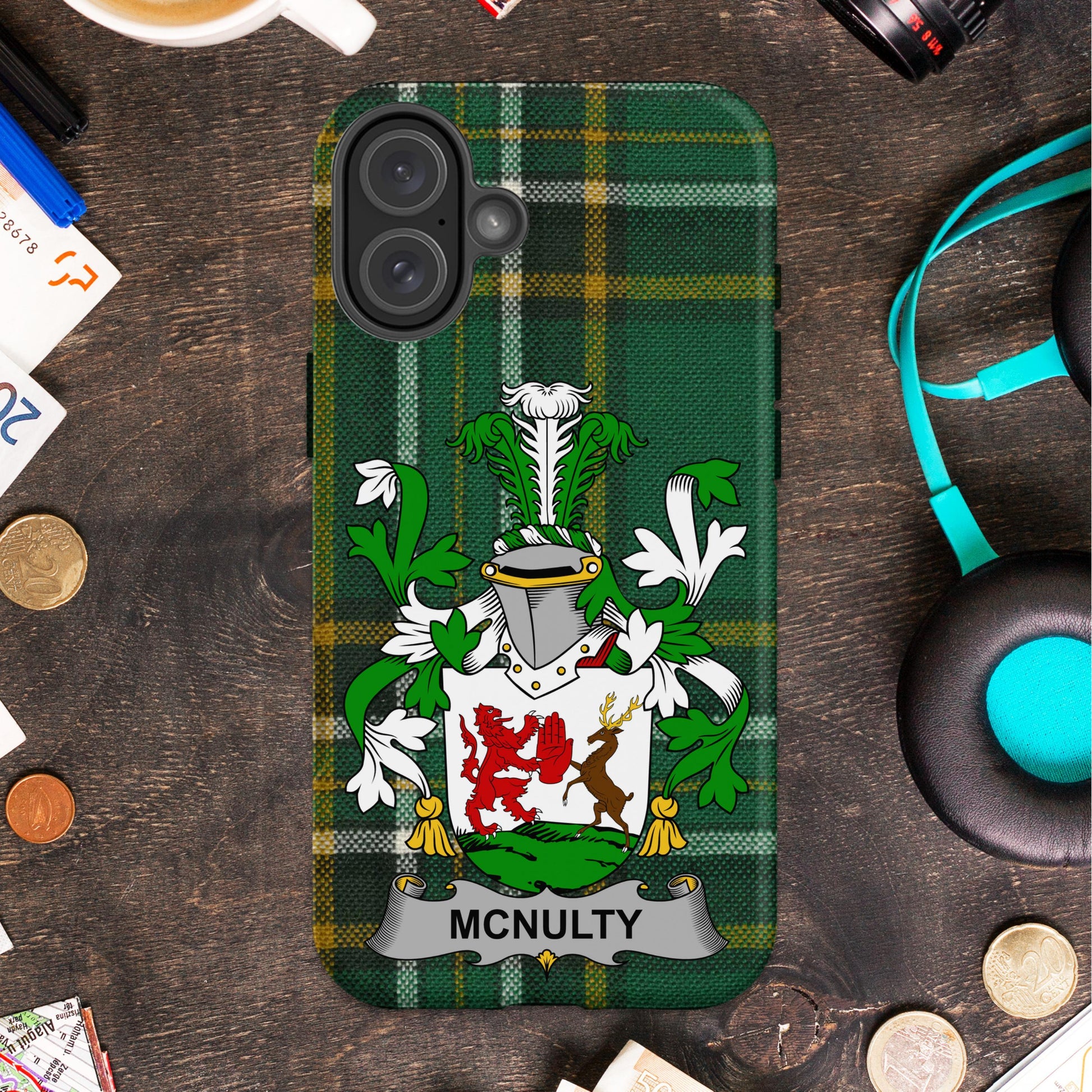 Scottish Clan Crest McNulty Phone Case product