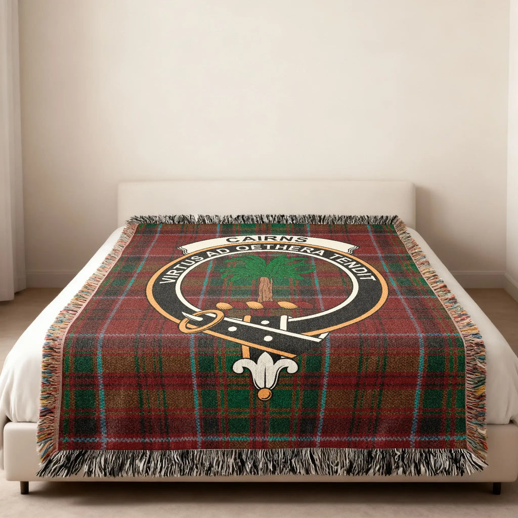Cairns Virtus Ad Oethera Tendit Tartan Blanket