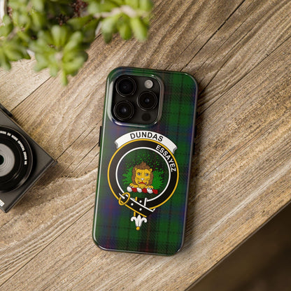 Dundas Clan Scottish Tartan Cell Phone Case - Celtic Ancestry Gifts