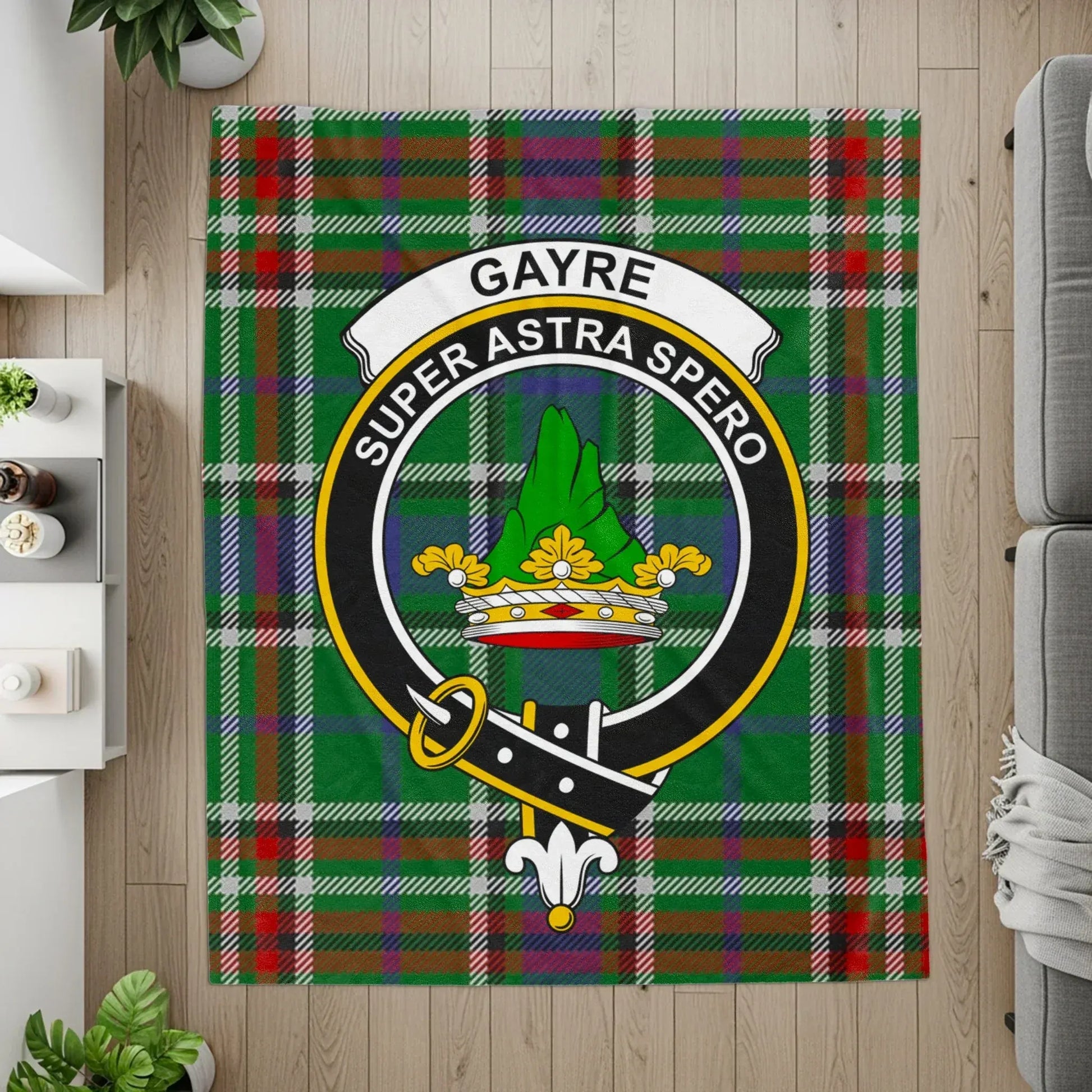 Super Astra Spero Gayre Tartan Rug product