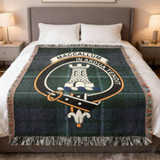MacCallum Clan Scottish Tartan Woven Blanket – Heirloom Quality