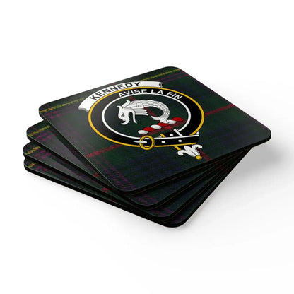 Kennedy Avise La Fin Family Crest Coasters product type