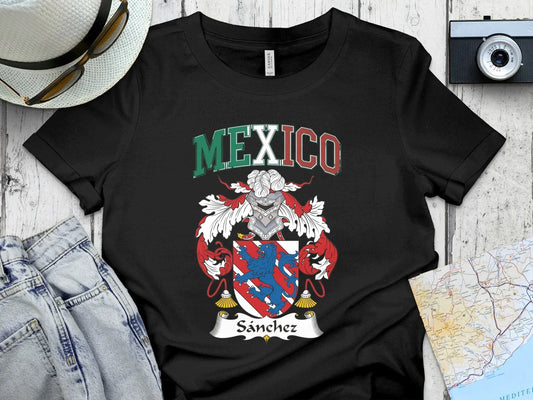 Mexico Coat of Arms Sánchez Family Heritage product type