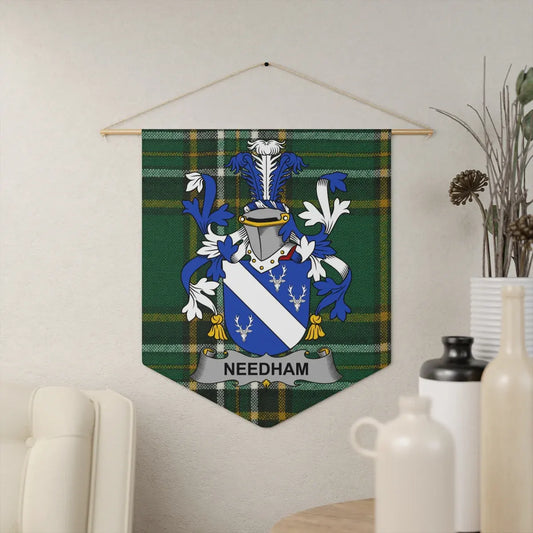 Needham Family Crest Wall Hanging Tapestry product
