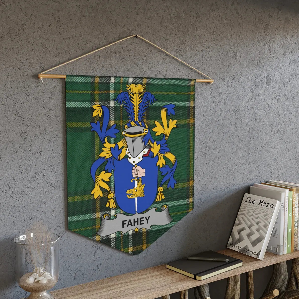 Family Crest Tapestry Fahey House Decor product type