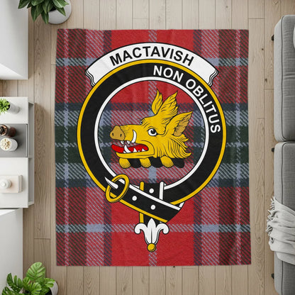 Mactavish Non Oblitus Plaid Design Blanket product