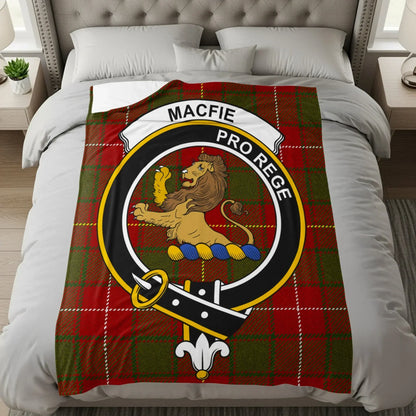 Macfie Pro Rege Clan Crest Throw Blanket product