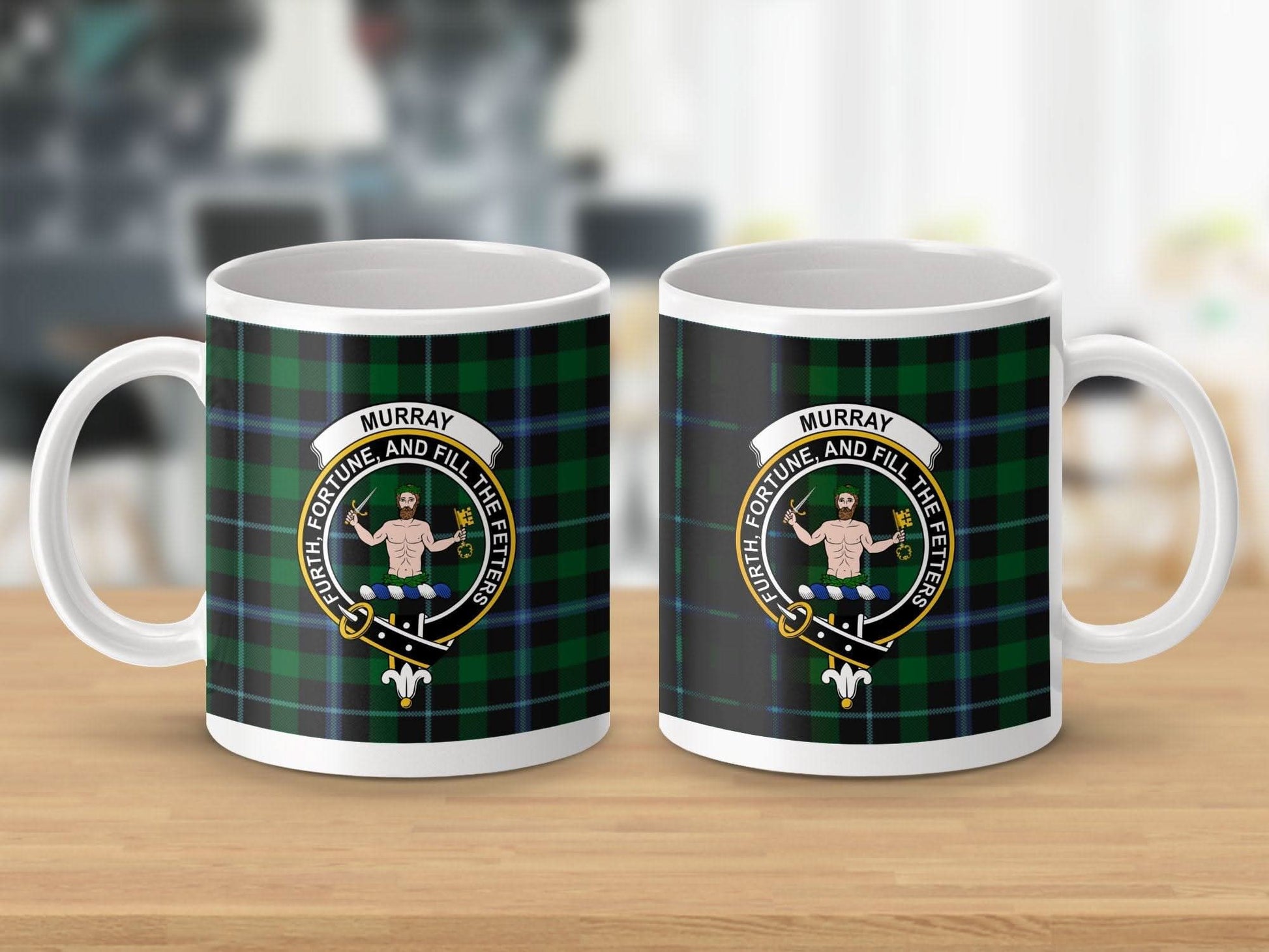 Scottish Murray Clan Crest Plaid Mug Coffee Tea product type