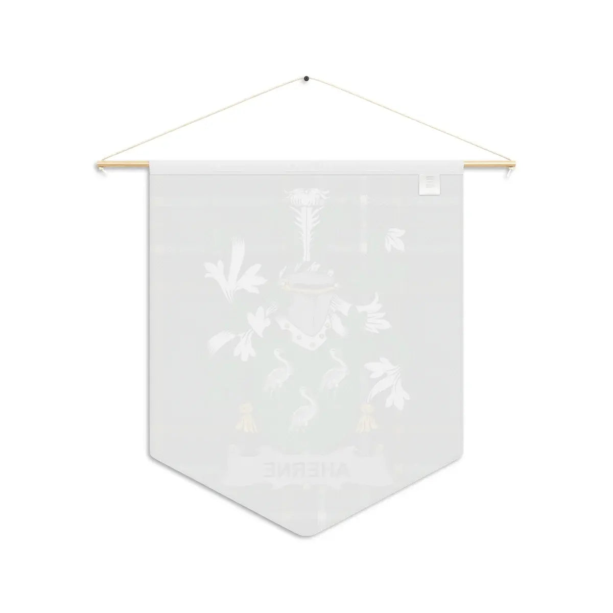 Elegant Custom Family Crest Banner Wall Art product type