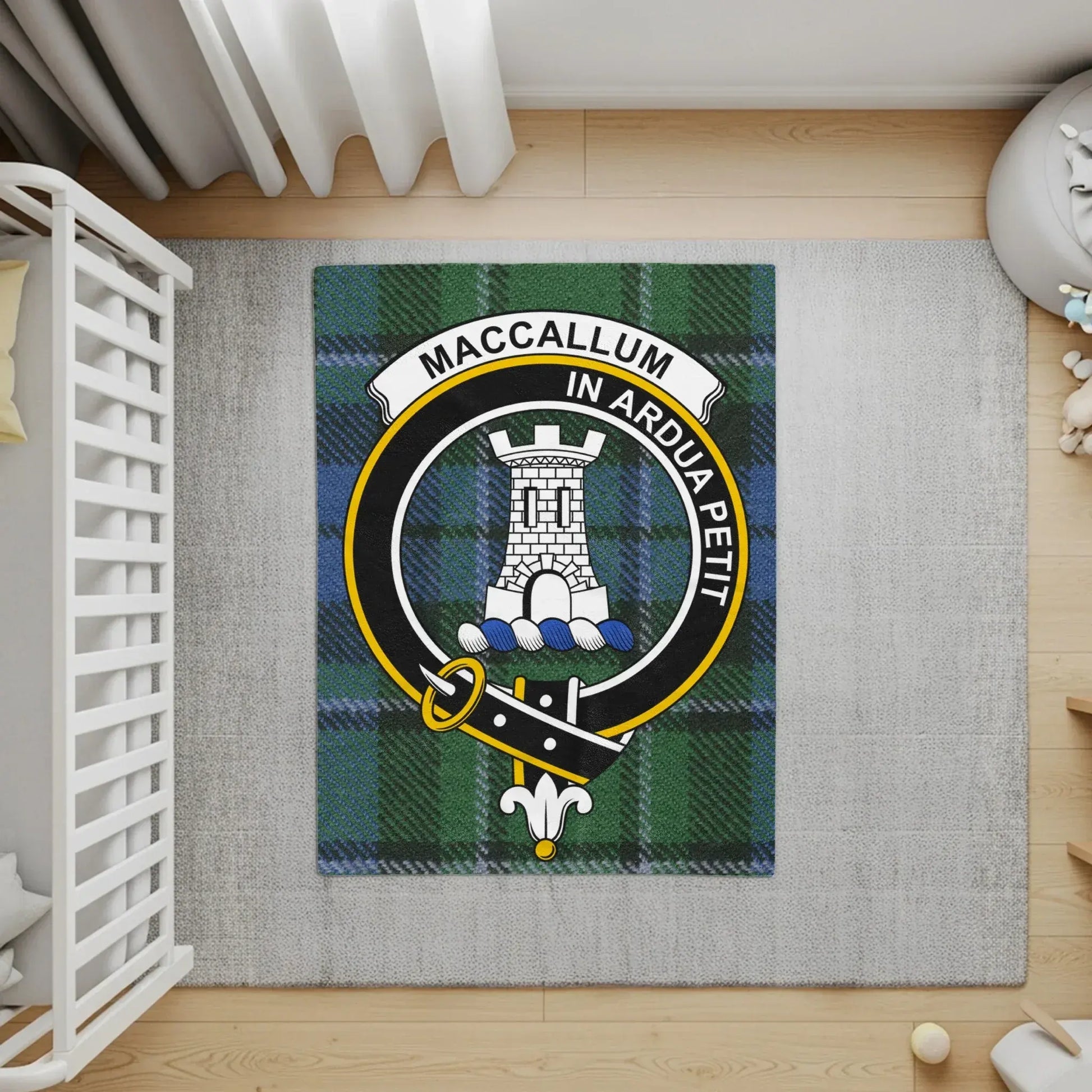 MacCallum In Ardua Petit Tartan Rug Product