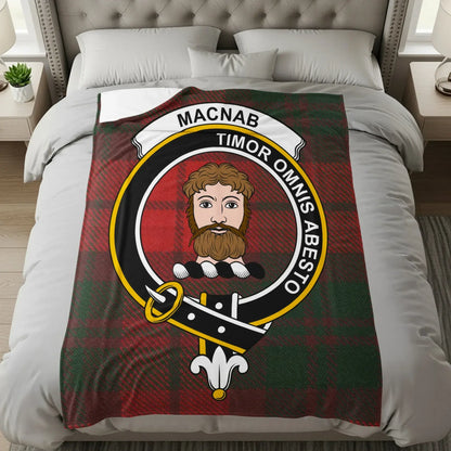 Macnab Timor Omnis Abesto Tartan Blanket product