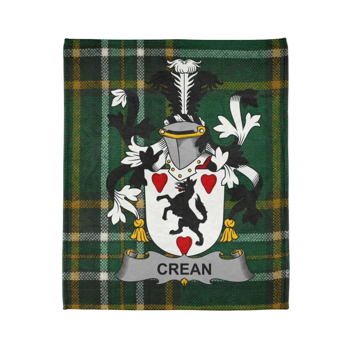 Crean Coat of Arms Heraldic Blanket product