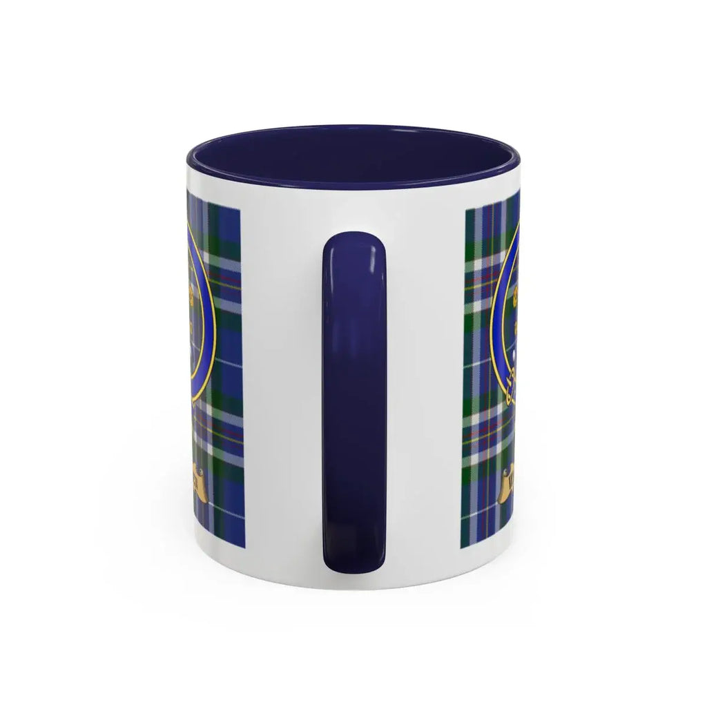 Warden clan crest mug shown in 11 oz and 15 oz sizes