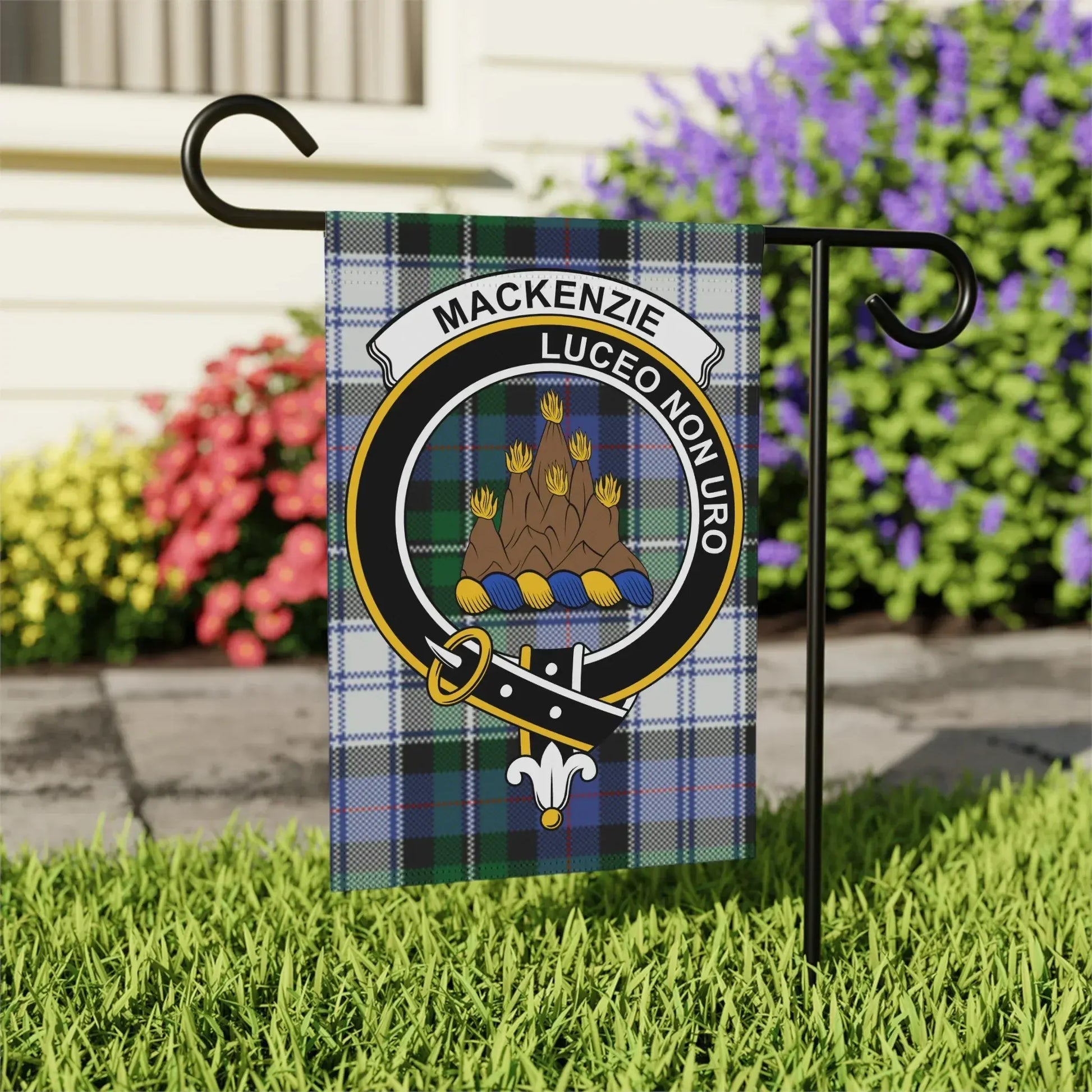 Mackenzie Luceo Non Uro Tartan Garden Flag product type