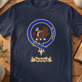 McInnes Scottish clan crest T-shirt in navy