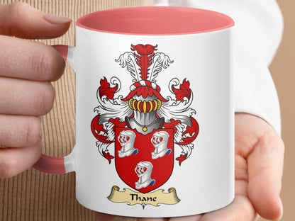 Clan Thane Scottish Coat of Arms Mug - Living Stone Gifts