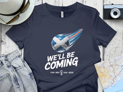 We'll Be Coming CAN 2026 Soccer Celebration Shirt