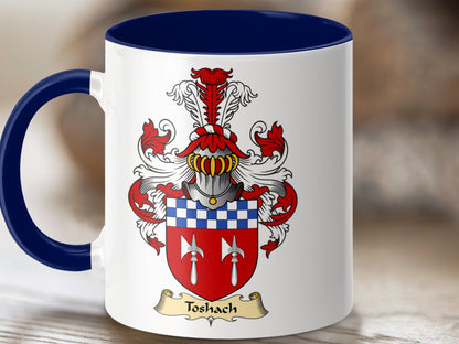 Clan Toshach Scottish Coat of Arms Mug - Living Stone Gifts