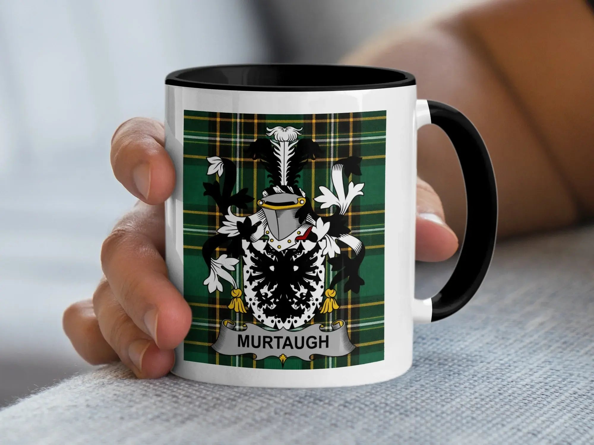 Murtagh Surname Irish Heritage Mug