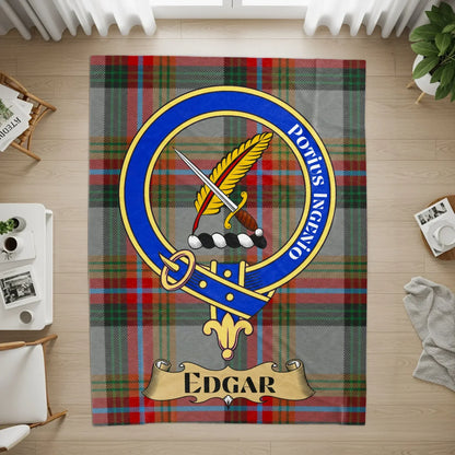 Personalized Clan Crest Tartan Plaid Mat Rug Product