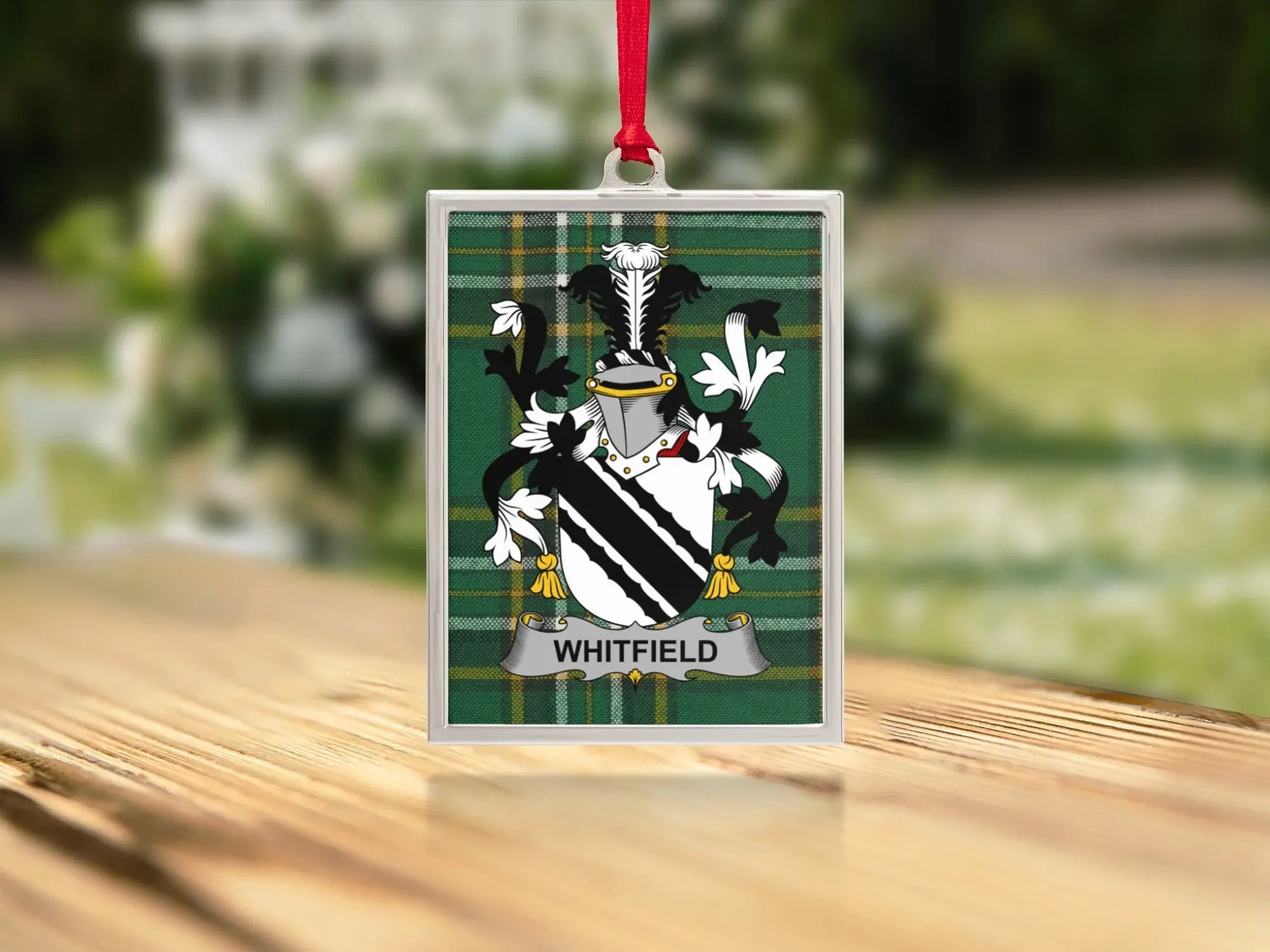 Whitfield Family Crest Emblem with Ornate Details product