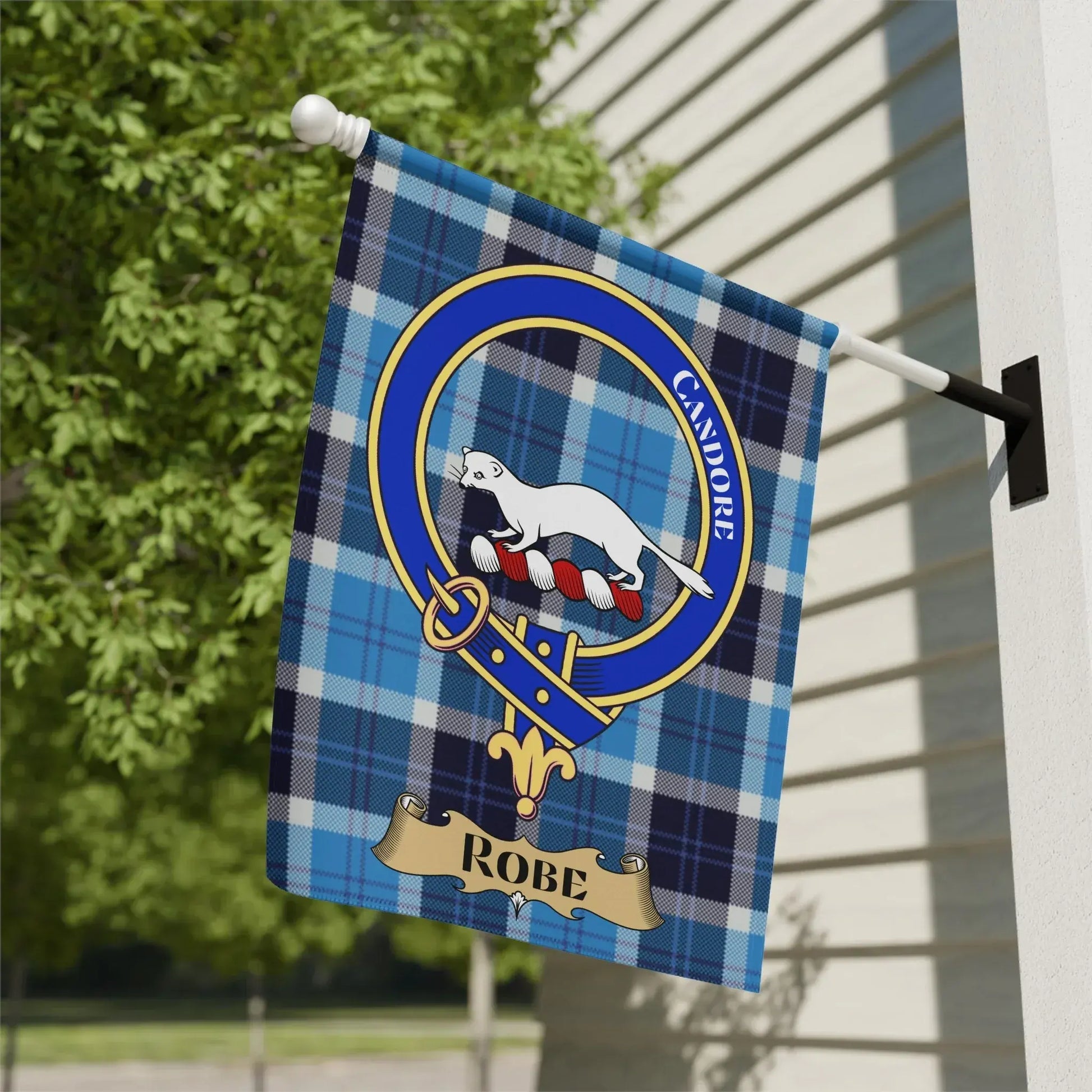 Clan Crest Badge Tartans Plaid House Flag Robe product type