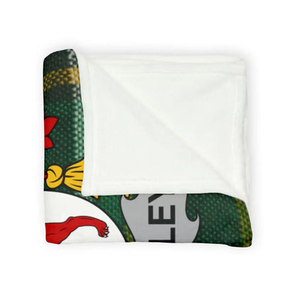 Cozy Custom Designed Vibrant Pattern on Blanket Product