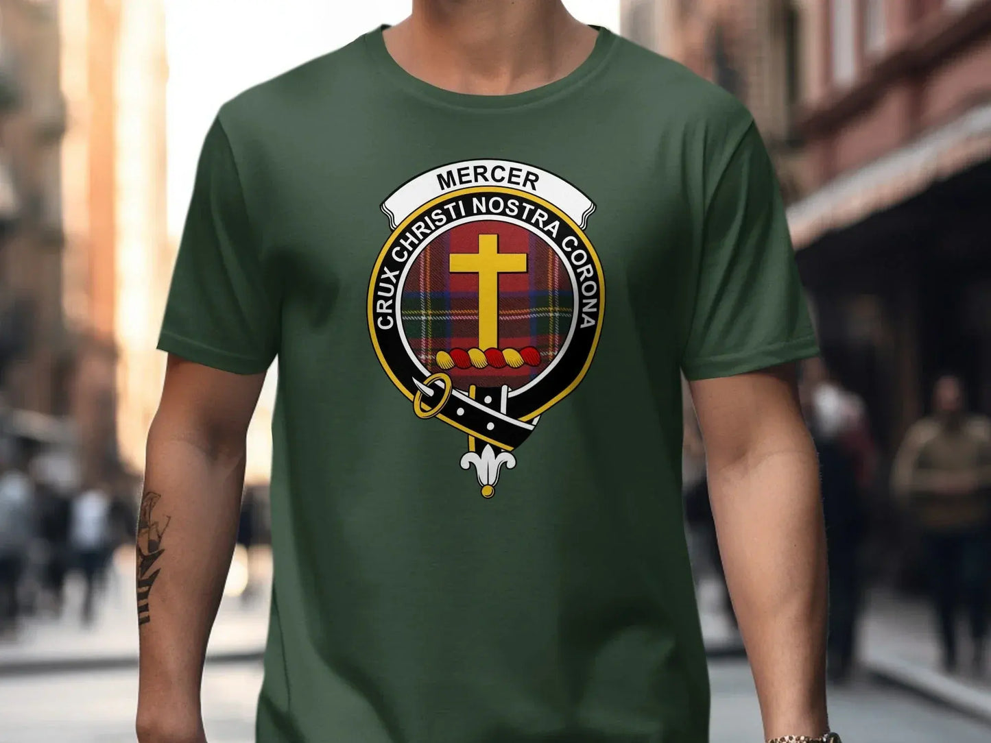 Mercer Crux Christi Nostra Corona T-shirt product