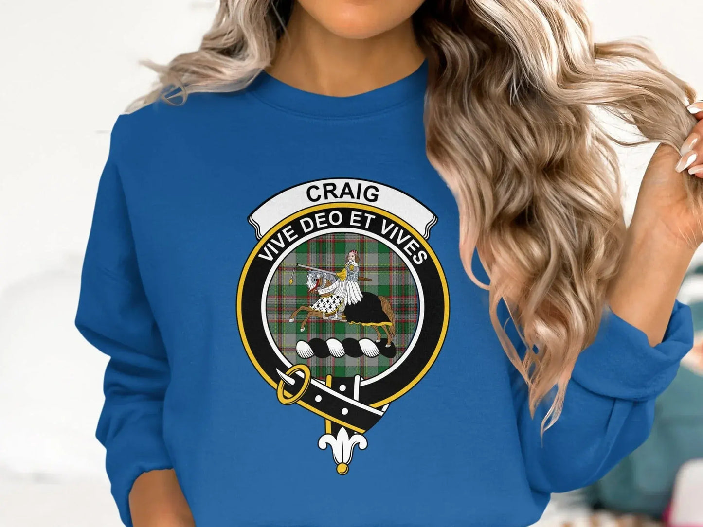 Craig VIVE DEO ET VIVES Crest Blue Colored product