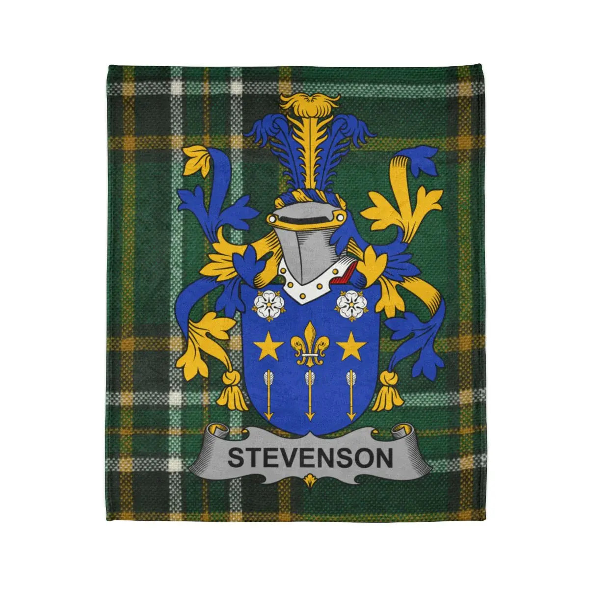 Stevenson Tartan Plaid Patterned Blanket product