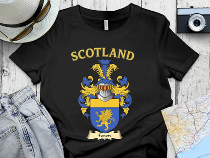Scotland From Crest Graphic Tee product