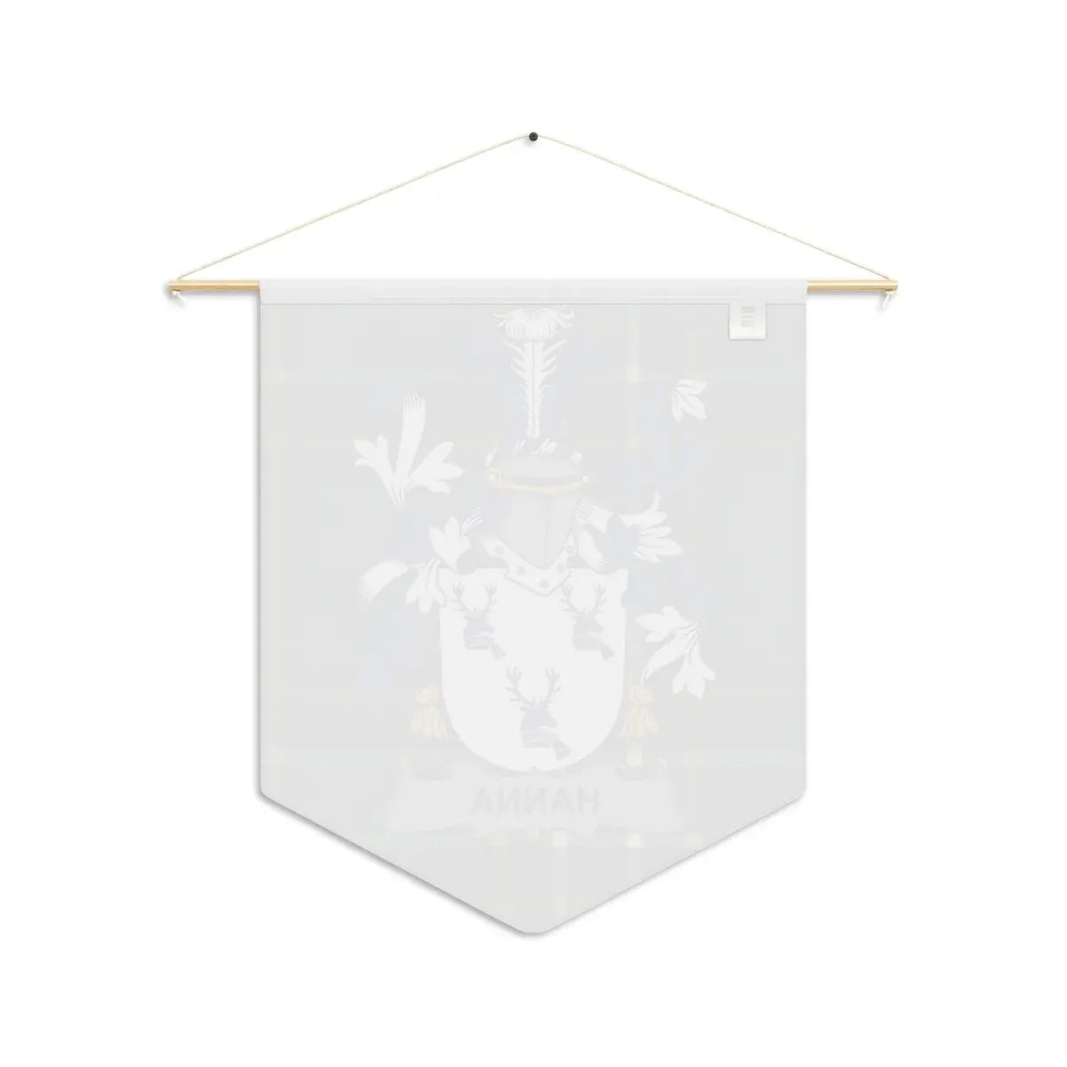 Personalized Family Crest Hanging Wall Banner product