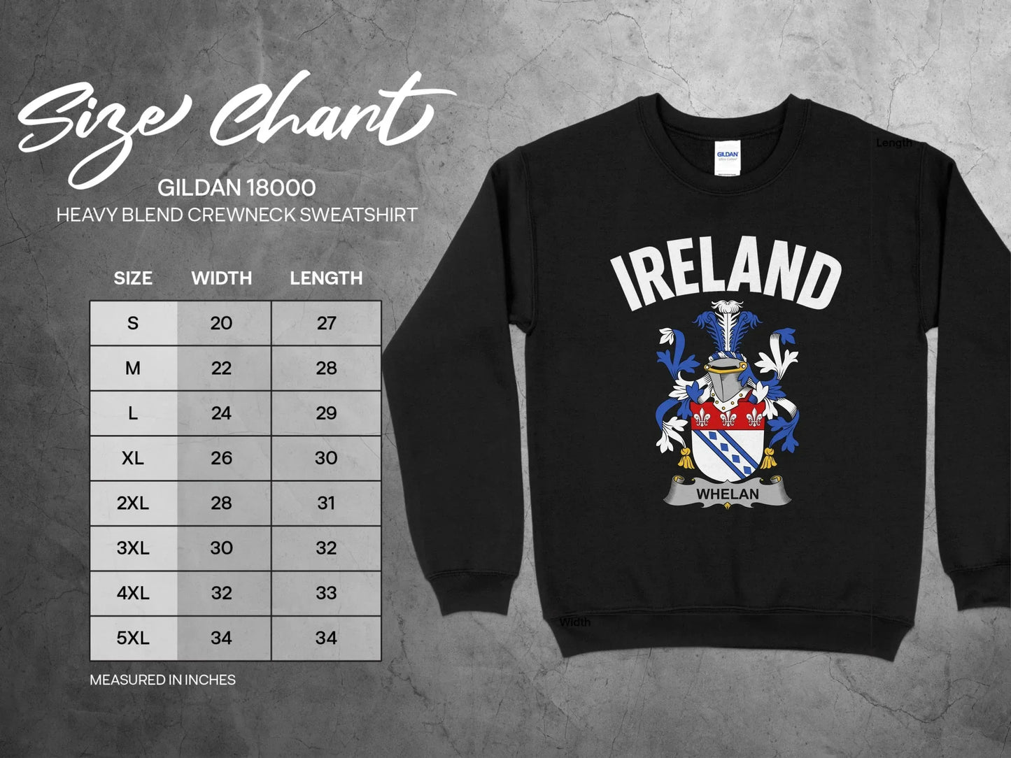 Ireland Whelan Crest Heavy Blend Crewneck Sweatshirt product
