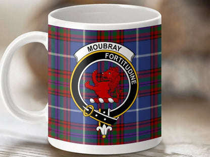 Moubray Fortitudine Scottish Clan Crest Mug product type