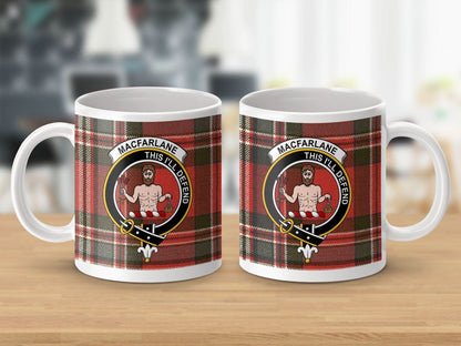 Macfarlane This I'll Defend Plaid Background Coffee Mug product