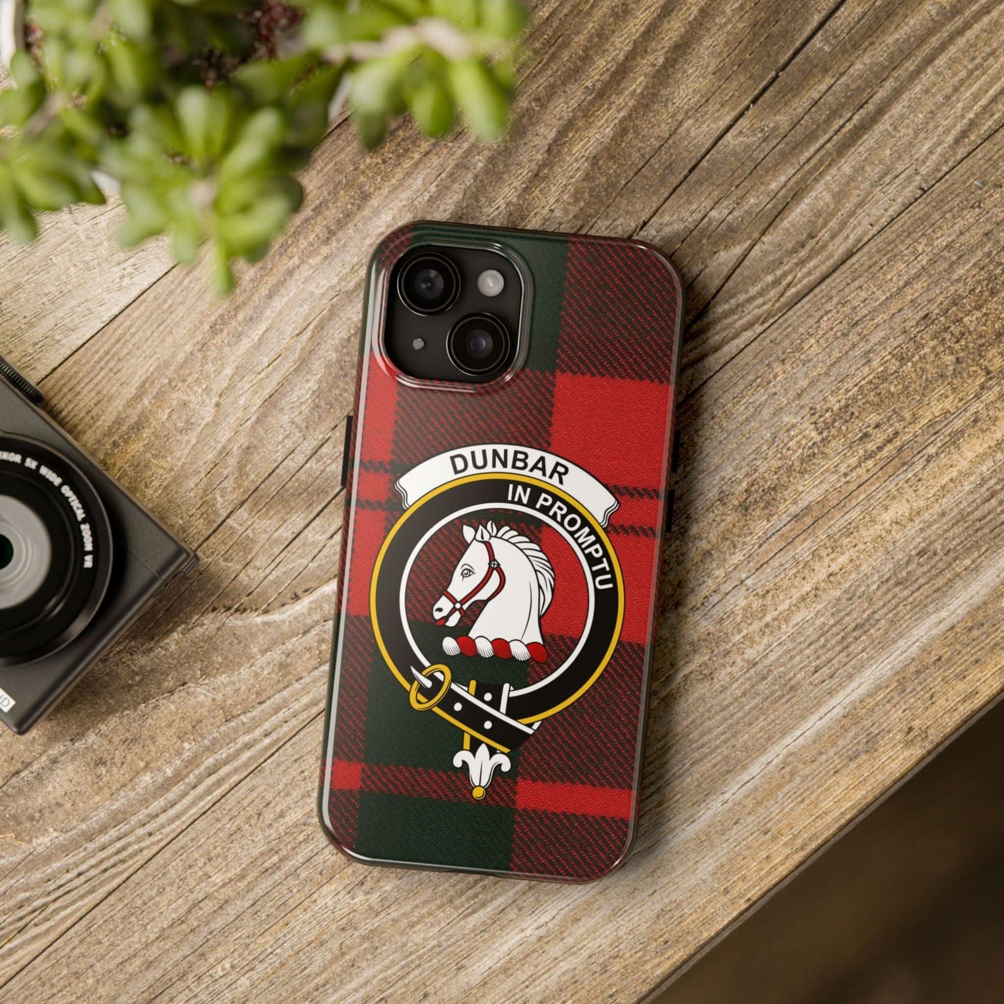 Dunbar Clan Scottish Tartan Cell Phone Case - Celtic Ancestry Gifts