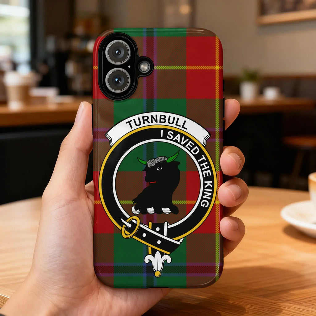 Turnbull I Saved The King Tartan Phone Case