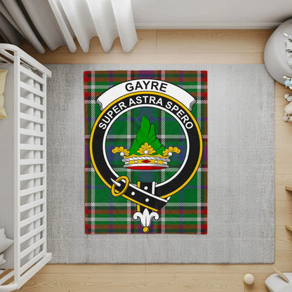 Super Astra Spero Gayre Plaid Crest Design Rug product
