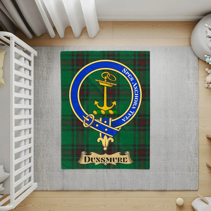 Dunsmure Plaid Family Crest Tartan Rug product