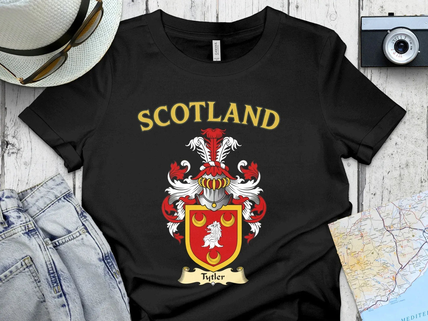 Scotland Tyther Crest Family Name Emblem Shirt product