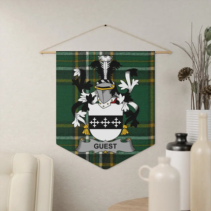 Custom Family Crest Wall Hanging Tapestry product