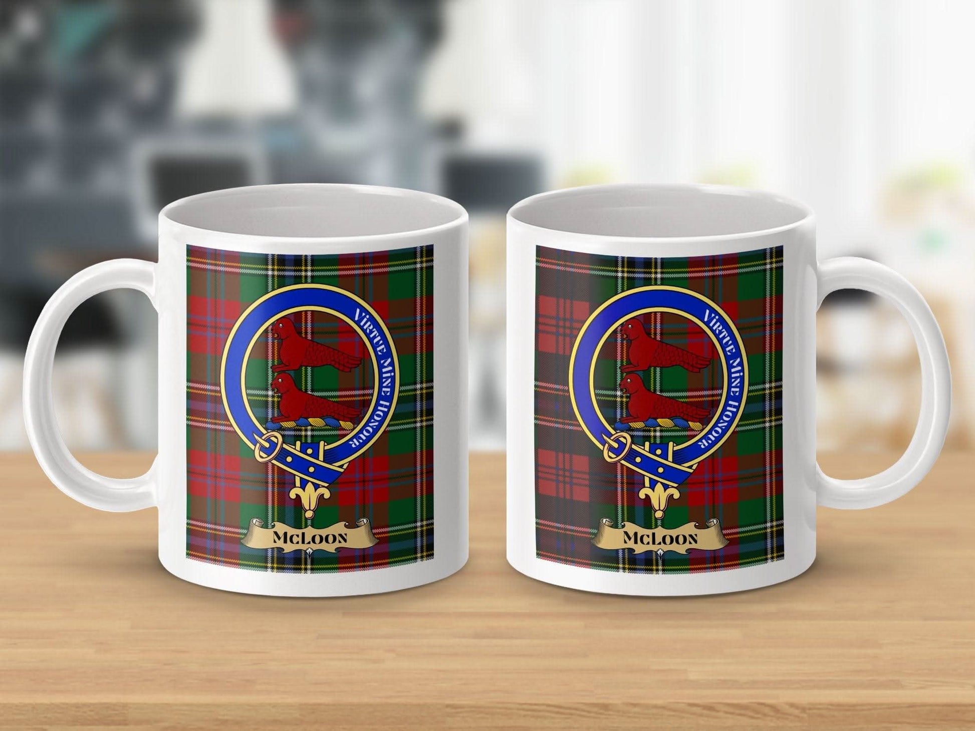 Scottish Tartan Clan Crest Design Coffee Mug product